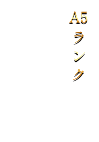 A5ランクの上質さを心ゆくまで